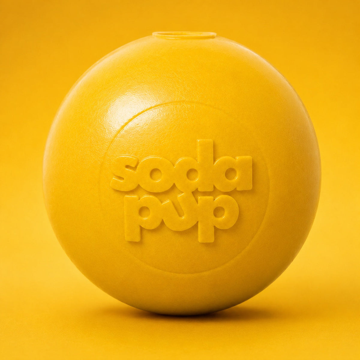 Floating Squeak Ball — Medium / Yellow