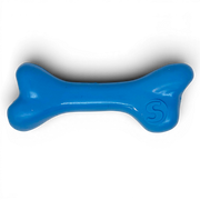 Floating Rubber Chew Bone — Medium / Blue
