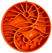 Sun & Moon Feeding Tray — Orange