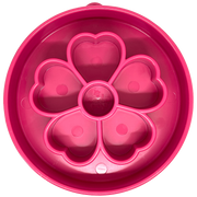 Flower Slow Feeder Bowl — Pink