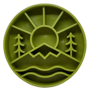 Great Outdoors Slow Feeder Bowl — Green