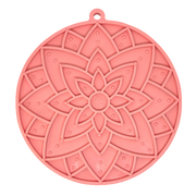 Lotus Suction Lick Mat — Pastel Pink