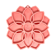 Mandala Soft Feeding Tray — Pastel Pink