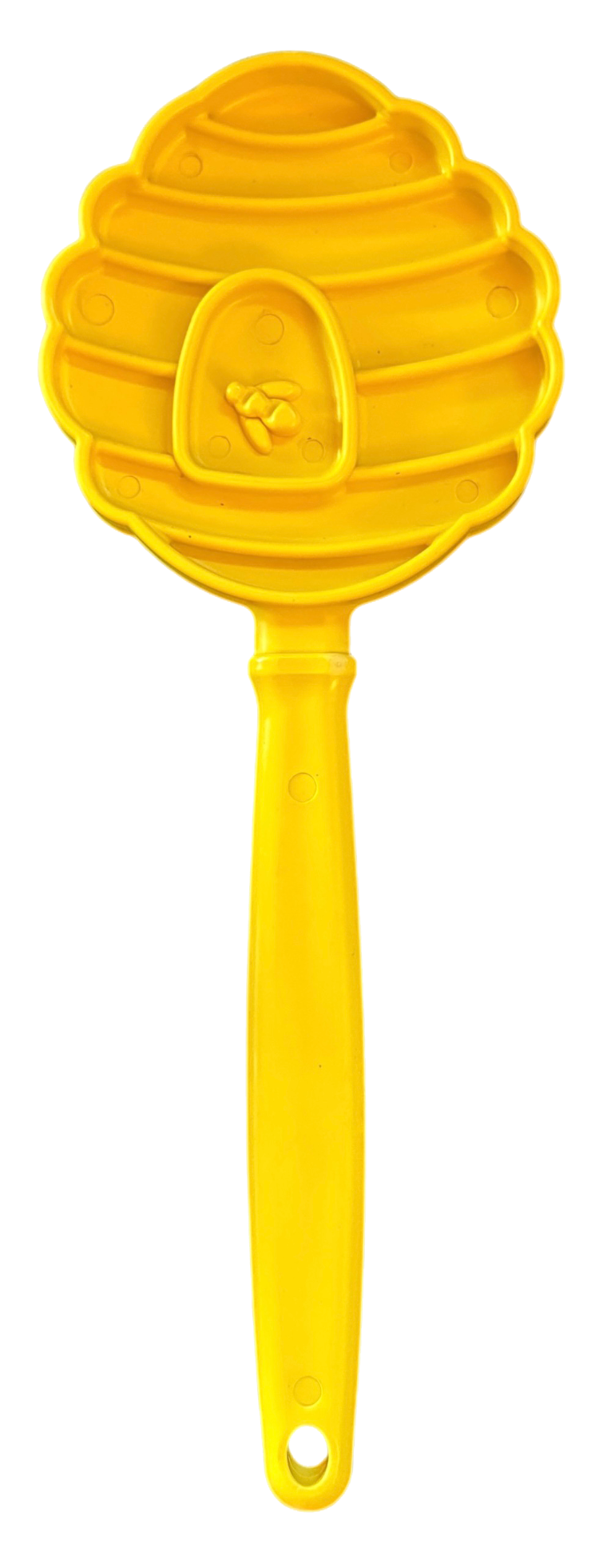 Handheld Lick & Training Stick — Beehive / Yellow