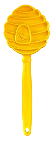 Handheld Lick & Training Stick — Beehive / Yellow