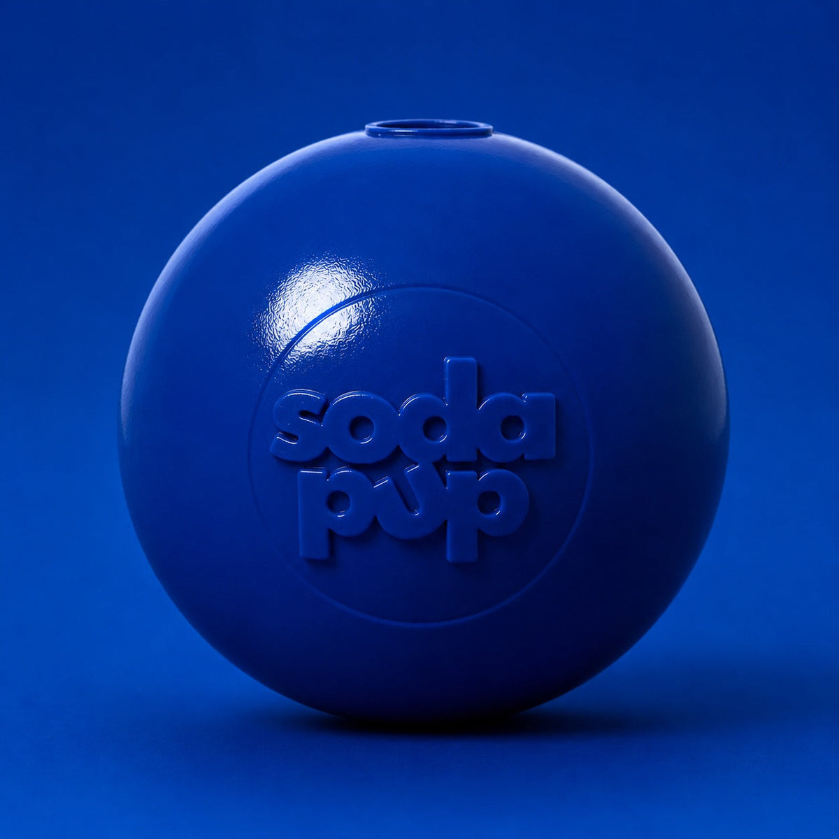 Floating Squeak Ball — Medium / Blue