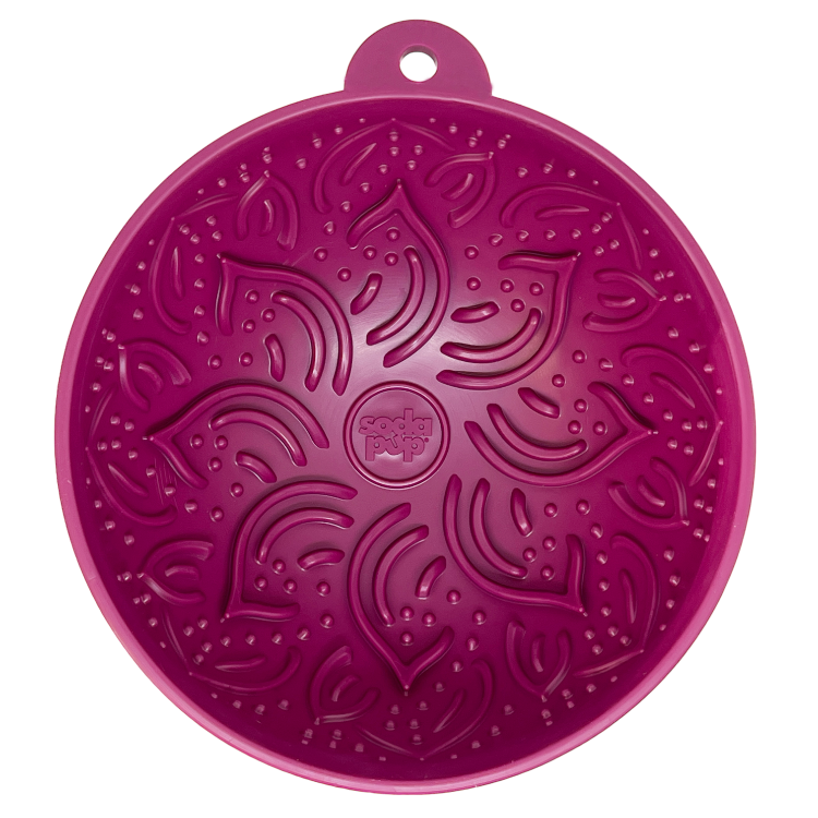 Garden Wobble Feeder — Plum