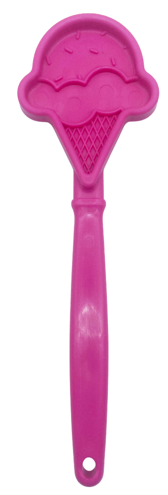 Handheld Lick & Training Stick — Ice Cream Cone / Pink