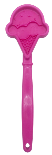 Handheld Lick & Training Stick — Ice Cream Cone / Pink