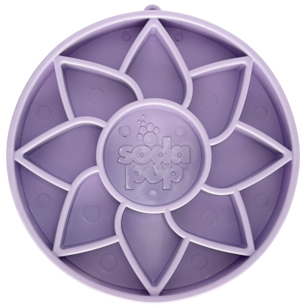 Sunflower Soft Feeding Tray — Pastel Purple