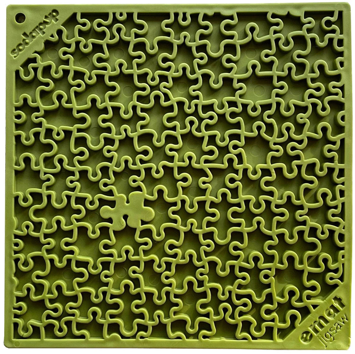Jigsaw Lick Mat — Green