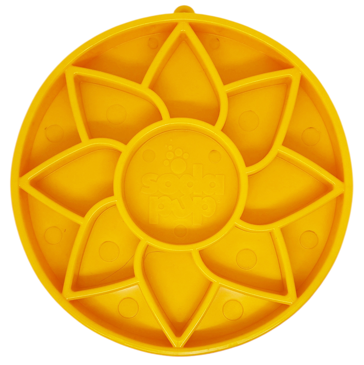 Sunflower Soft Feeding Tray — Yellow