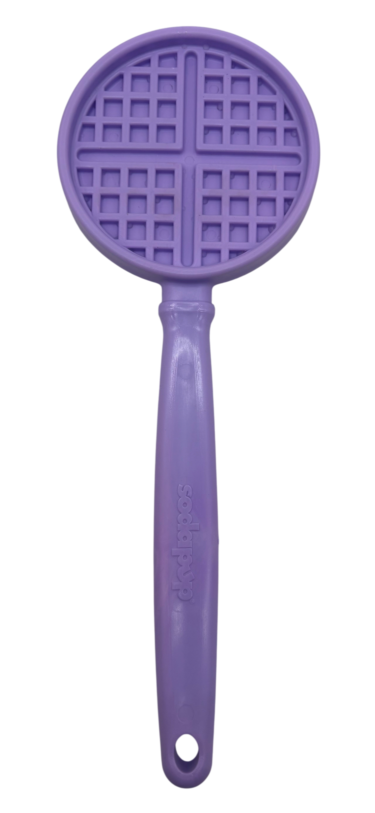 Handheld Lick & Training Stick — Waffle / Pastel Purple